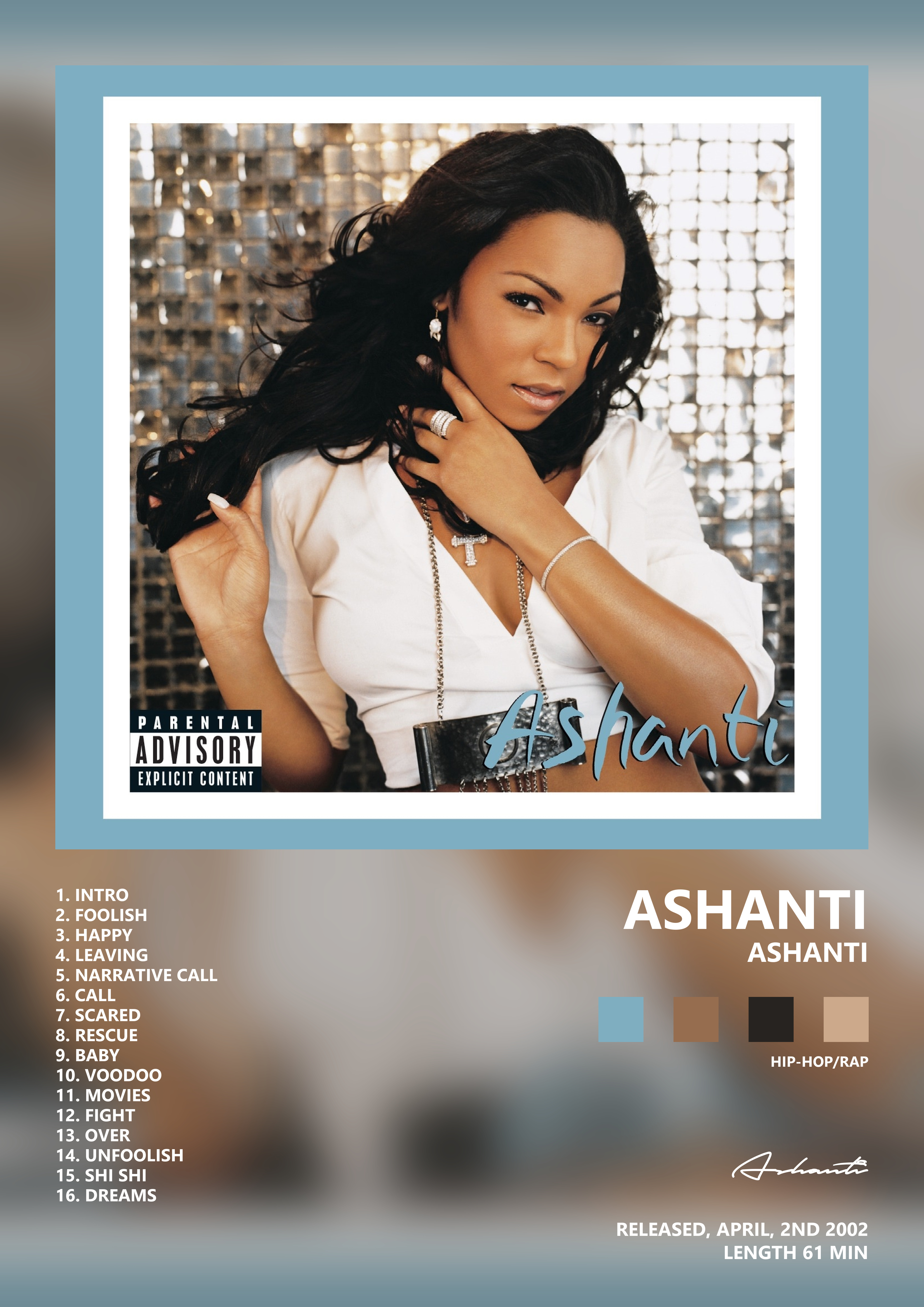 Music poster: Ashanti - Ashanti