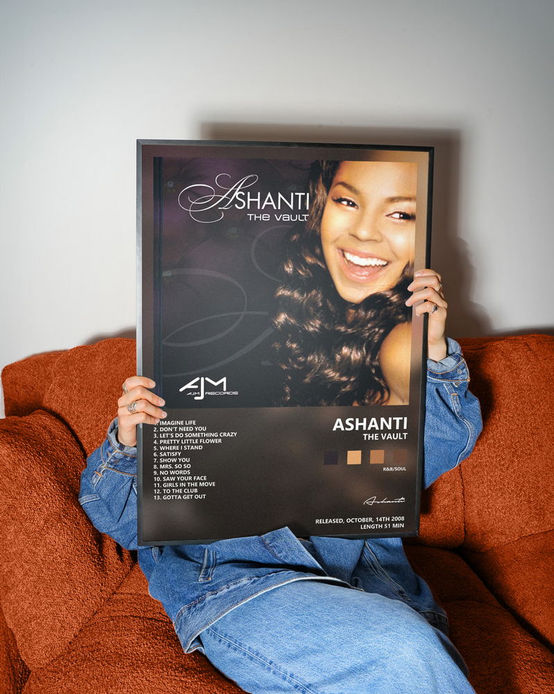 Music poster: Ashanti - The Vault