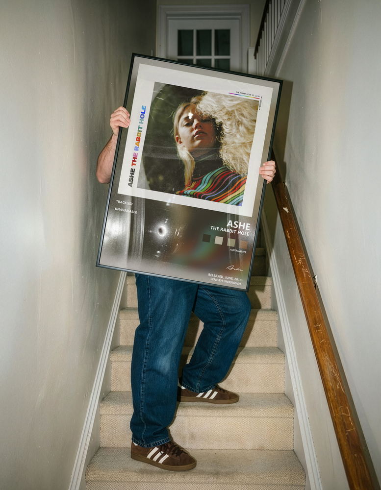 Music poster: Ashe - The Rabbit Hole