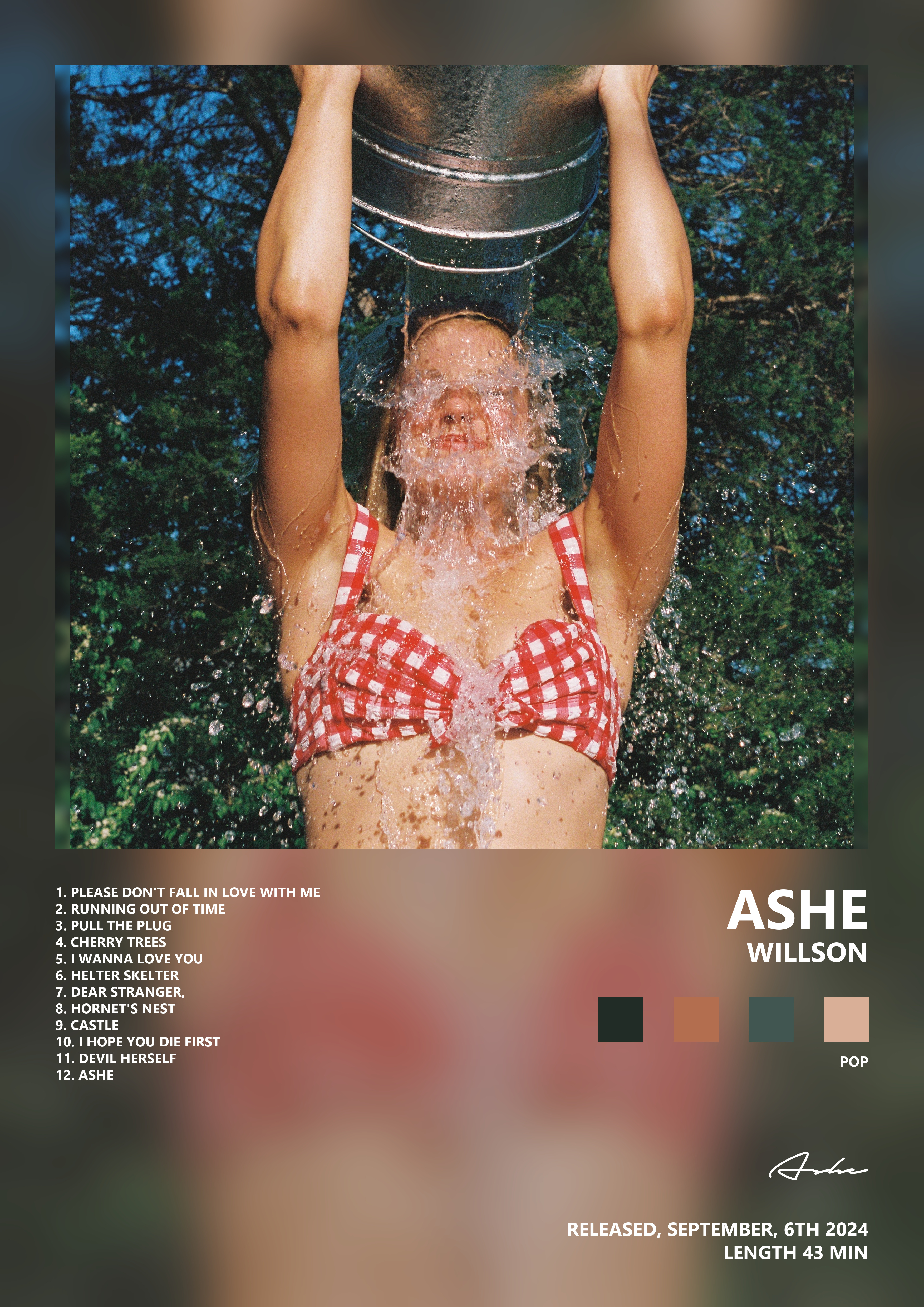 Music poster: Ashe - Willson
