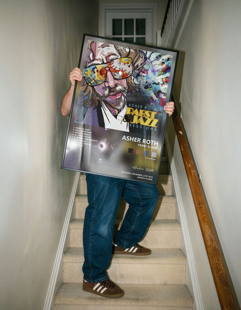 Music poster: Asher Roth - Pabst Jazz