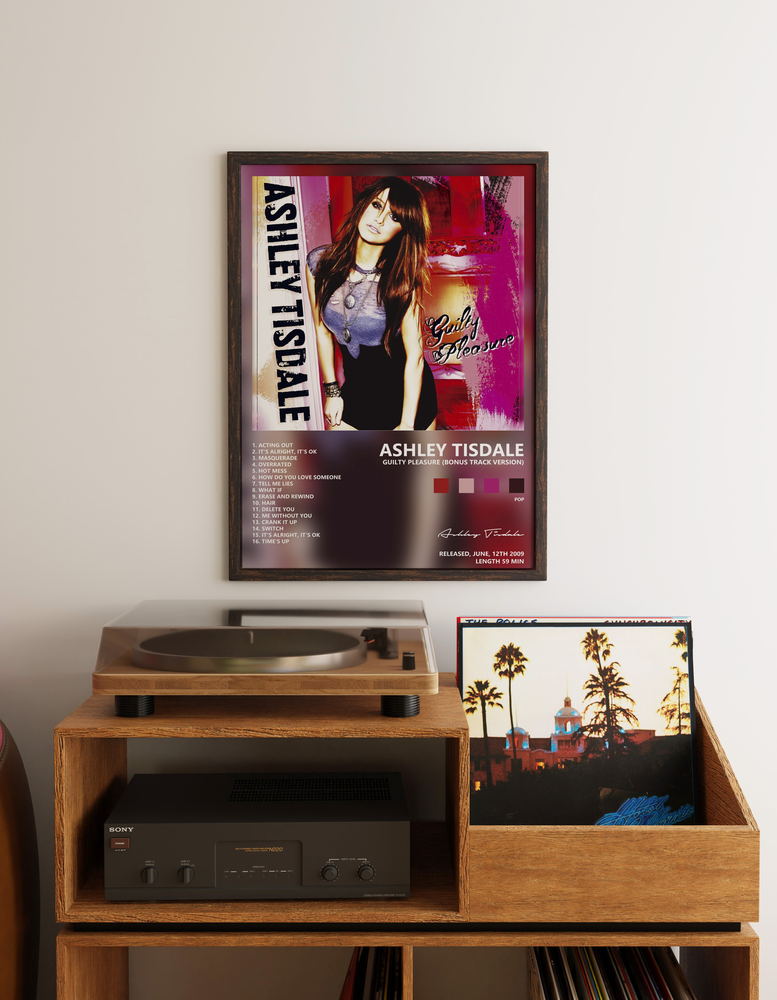 Music poster: Ashley Tisdale - Guilty Pleasure Bonus Track Version