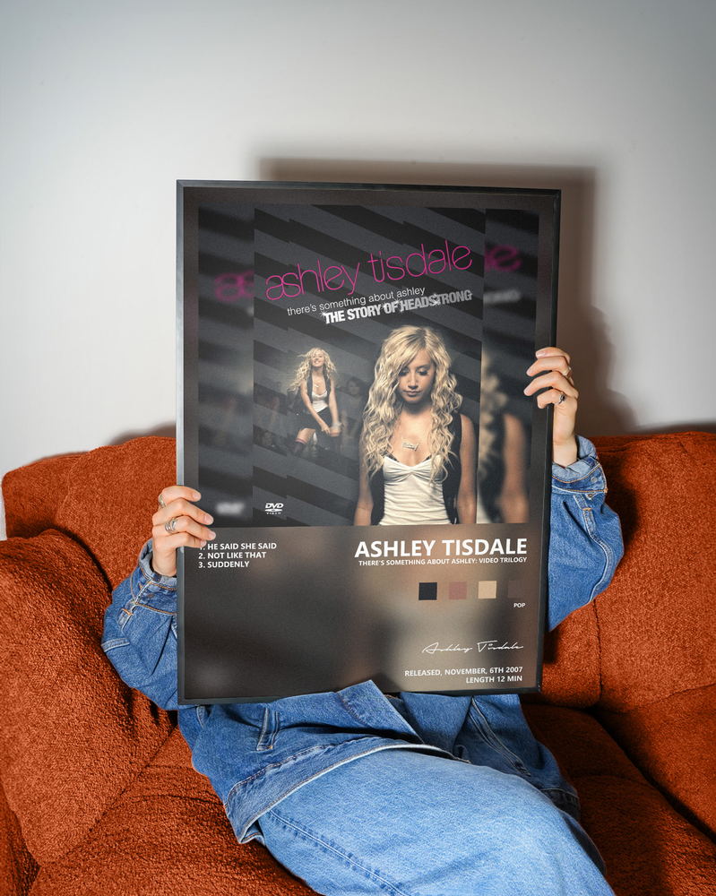 Music poster: Ashley Tisdale - Theres Something About Ashley Video Trilogy