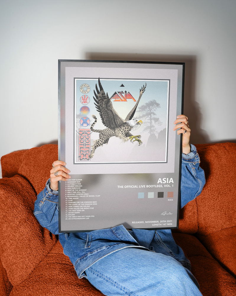 Music poster: Asia - The Official Live Bootlegs Vol 1