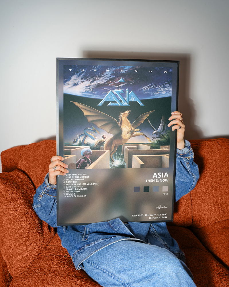 Music poster: Asia - Then Now