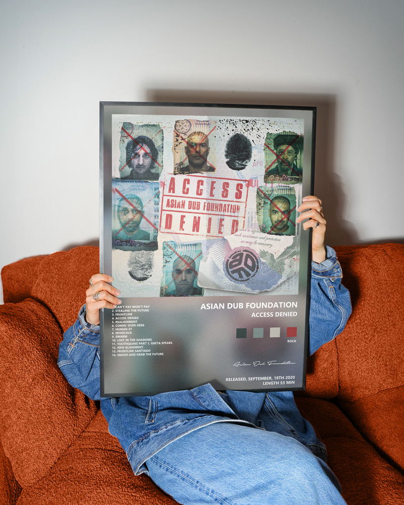 Music poster: Asian Dub Foundation - Access Denied