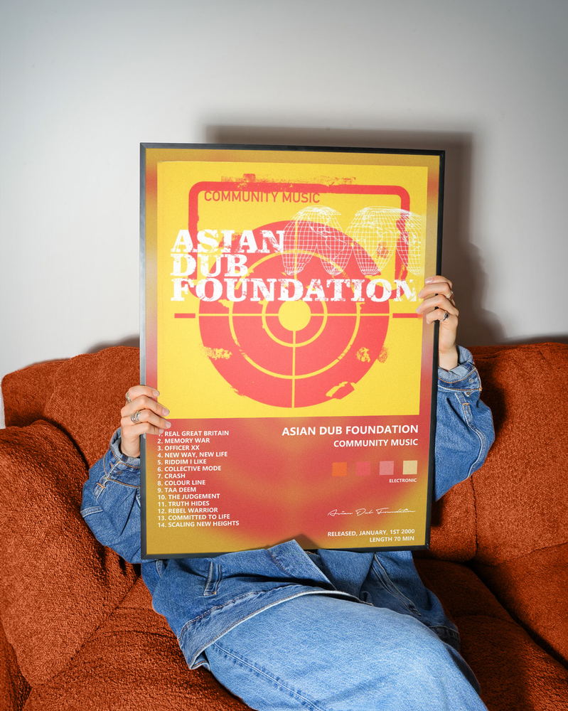 Music poster: Asian Dub Foundation - Community Music