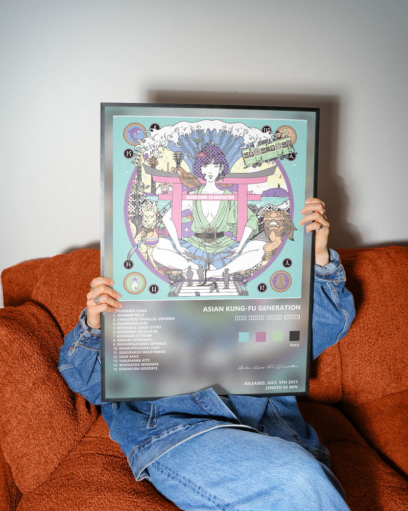 Music poster: Asian Kung-Fu Generation - サーフ ブンガク カマクラ 完全版