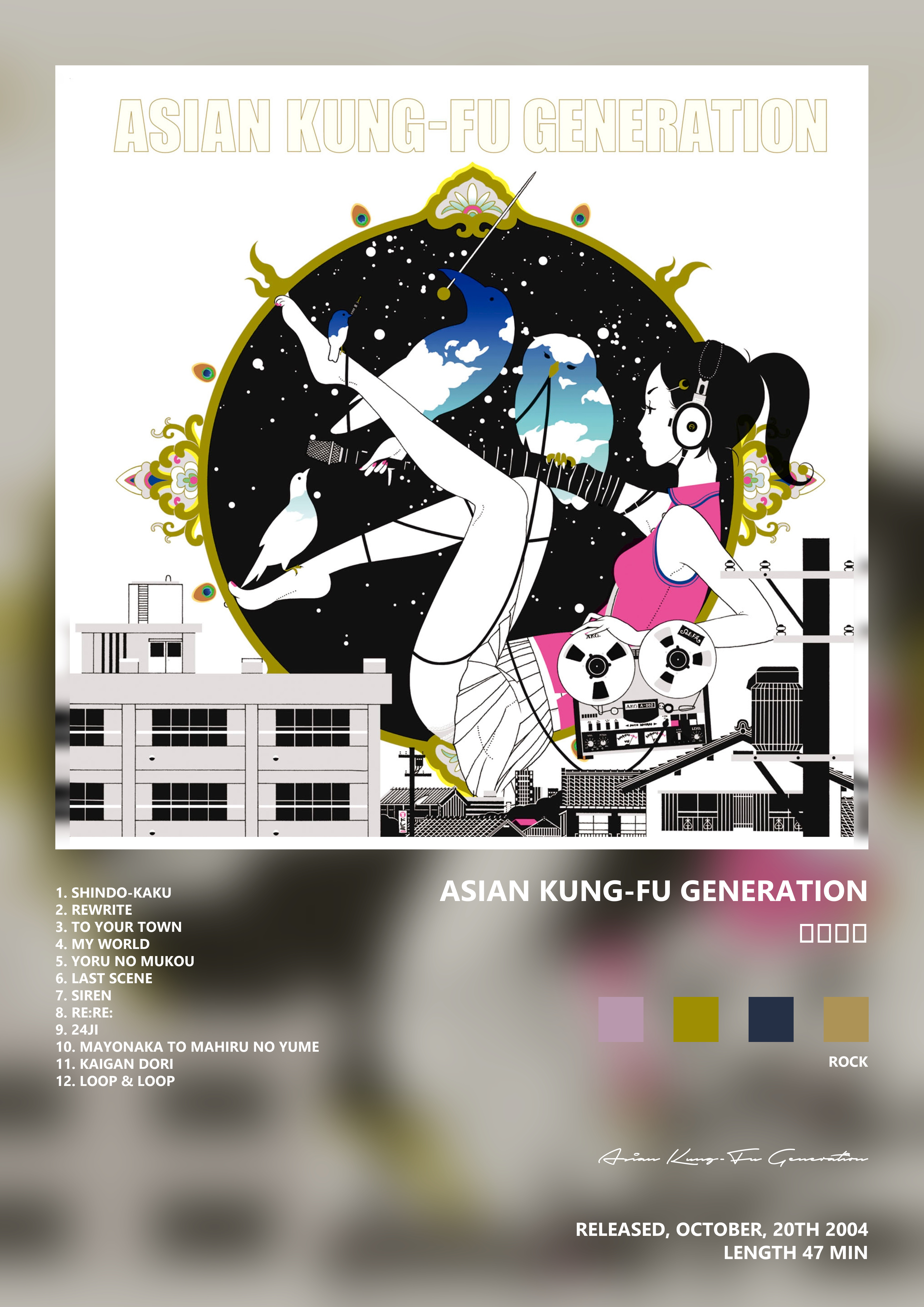 Music poster: Asian Kung-Fu Generation - ソルファ