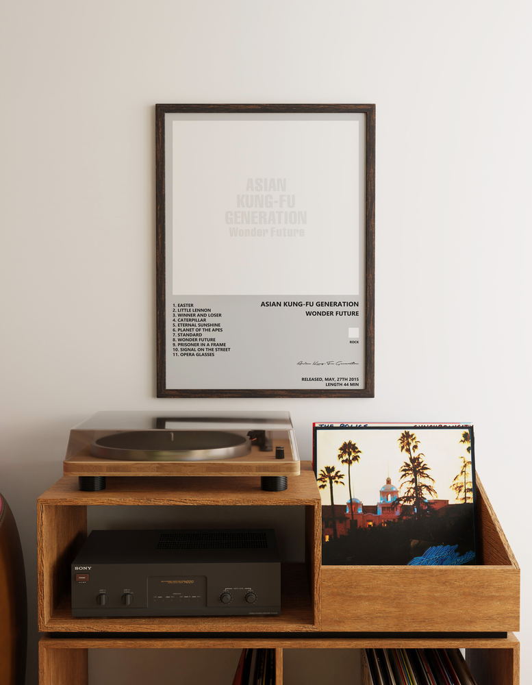 Music poster: Asian Kung-Fu Generation - Wonder Future