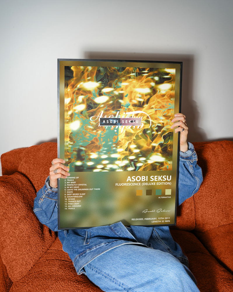 Music poster: Asobi Seksu - Fluorescence Deluxe Edition