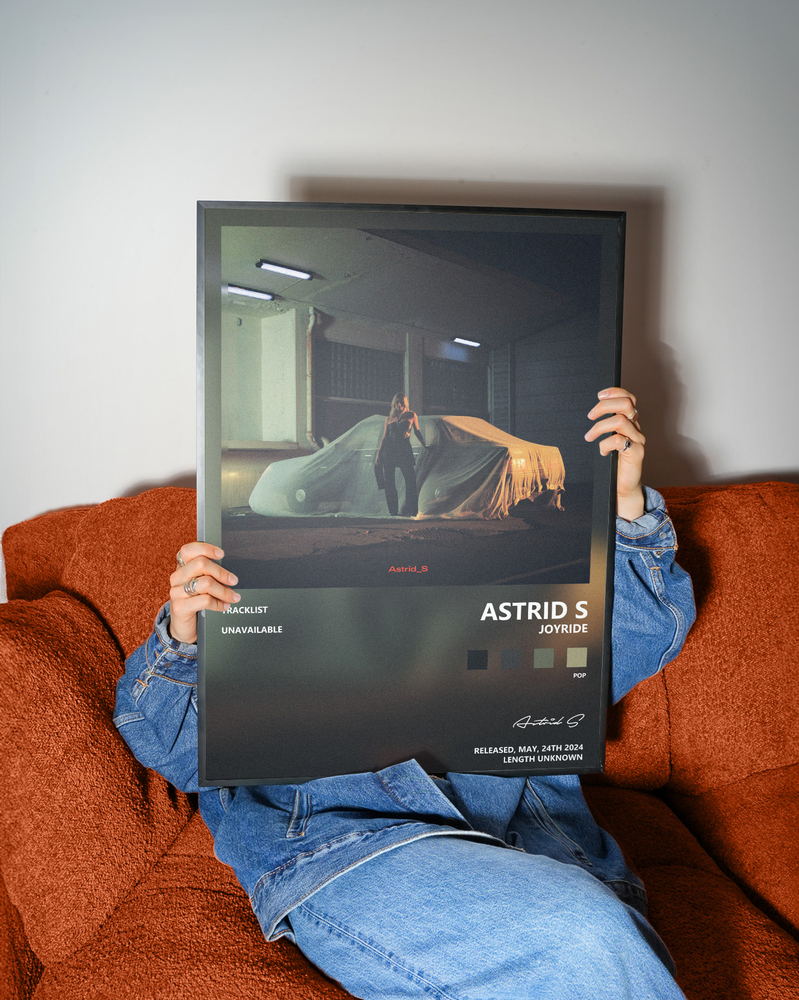 Music poster: Astrid S - Joyride