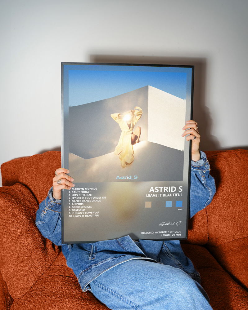 Music poster: Astrid S - Leave It Beautiful