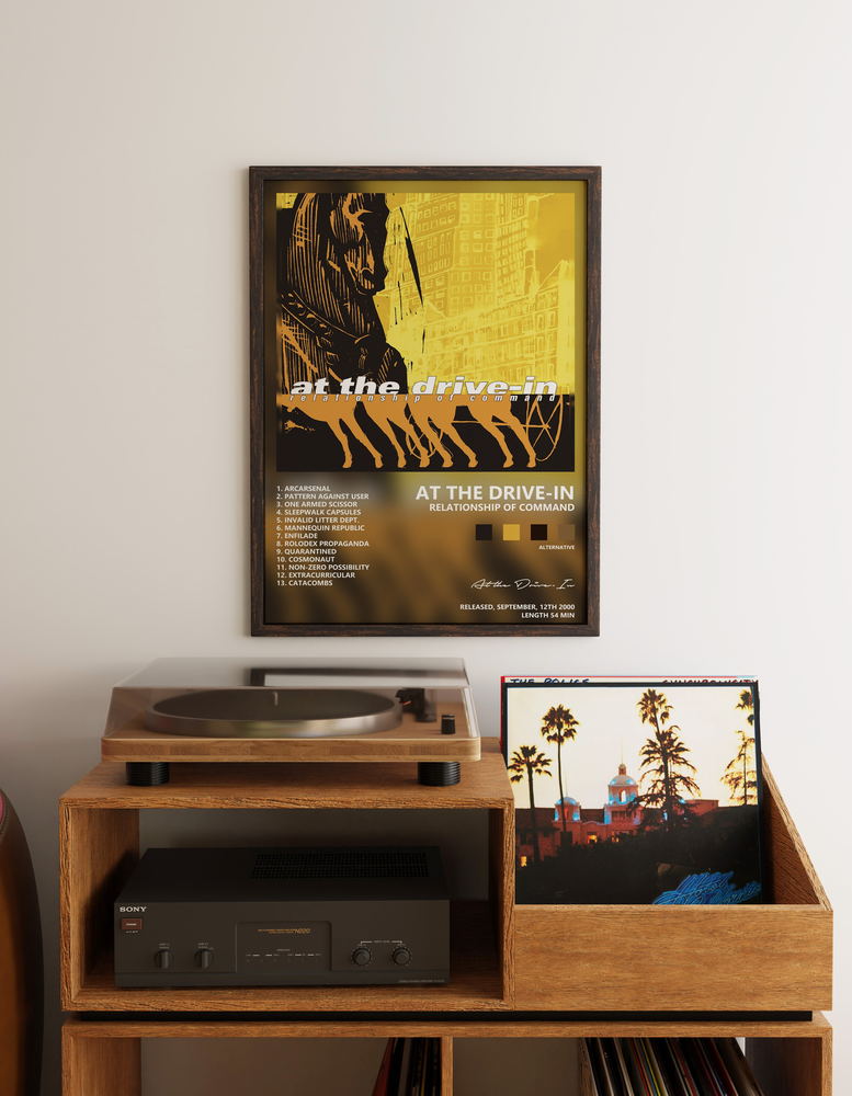Music poster: At the Drive-In - Relationship of Command