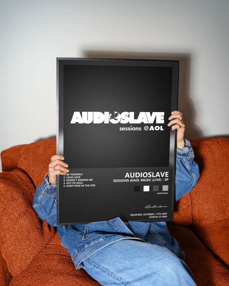 Music poster: Audioslave - Sessions AOL Music Live - EP