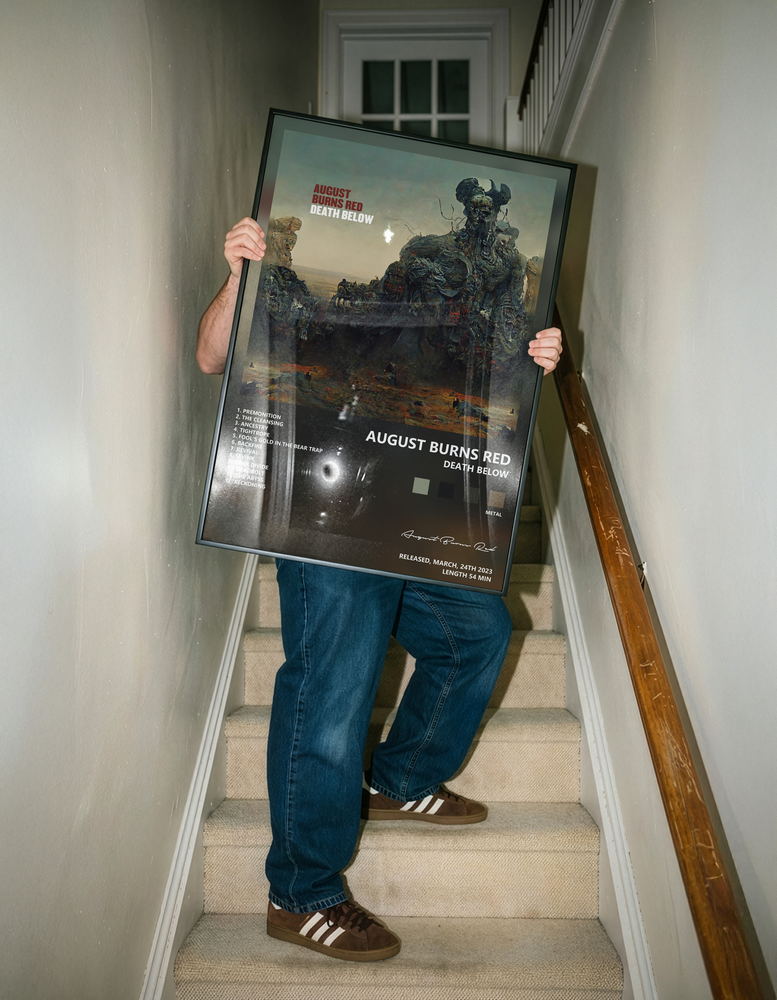 Music poster: August Burns Red - Death Below