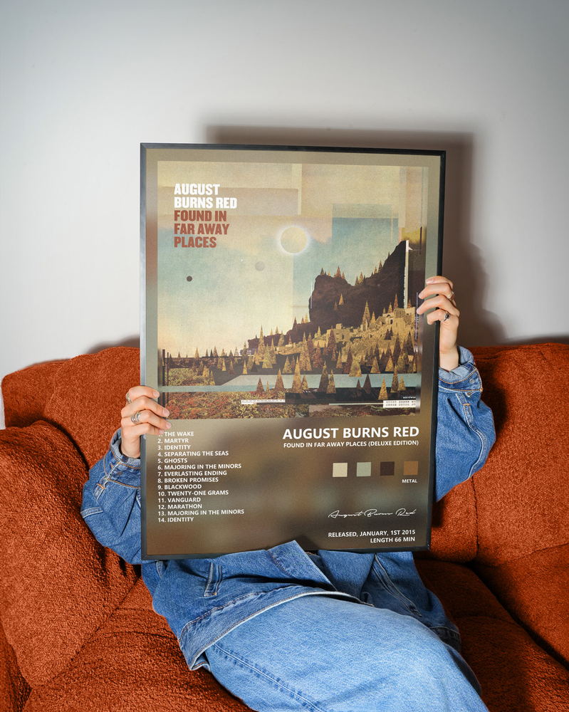 Music poster: August Burns Red - Found In Far Away Places Deluxe Edition