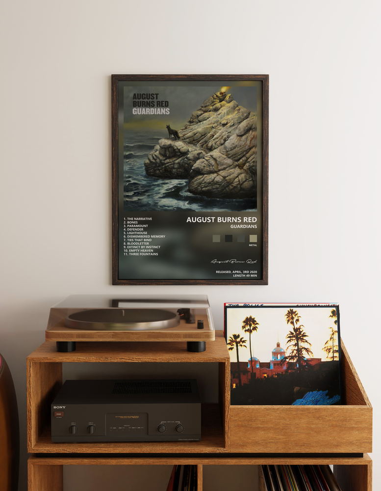 Music poster: August Burns Red - Guardians