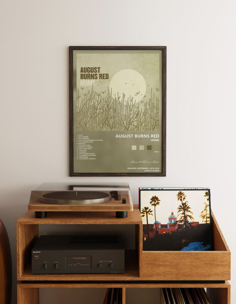 Music poster: August Burns Red - Home