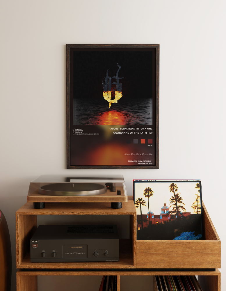 Music poster: August Burns Red Fit for a King - Guardians of the Path - EP