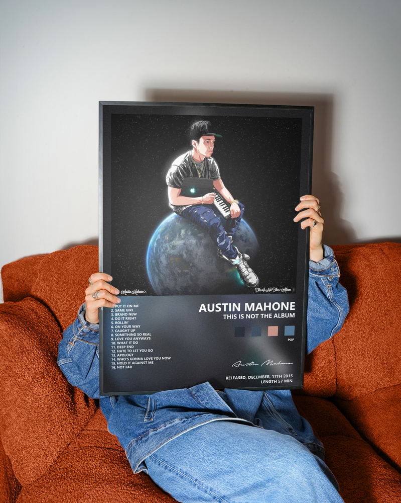 Music poster: Austin Mahone - This Is Not The Album