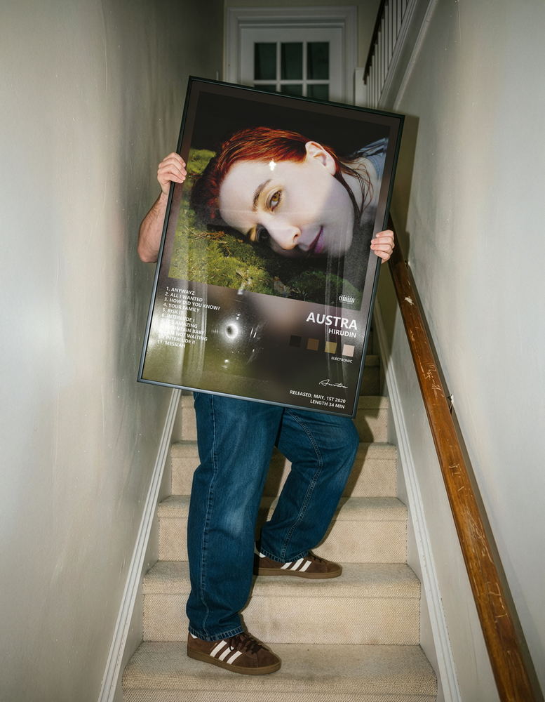 Music poster: Austra - HiRUDiN
