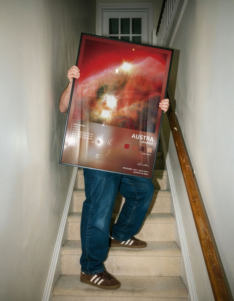 Music poster: Austra - Sparkle