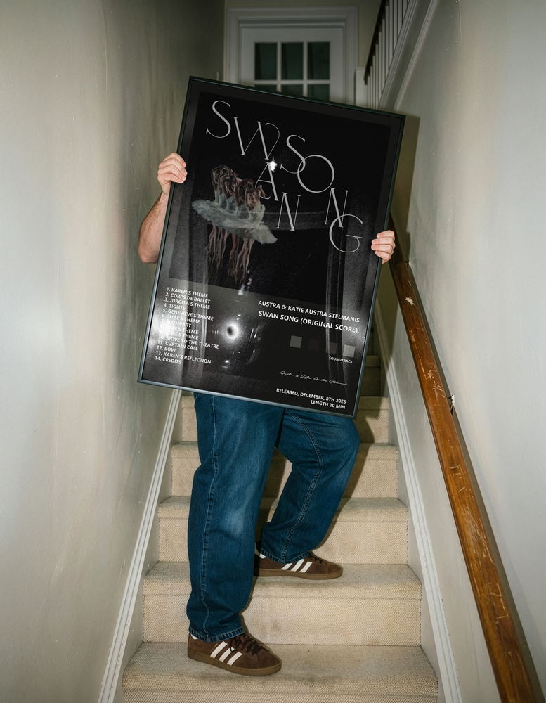 Music poster: Austra Katie Austra Stelmanis - Swan Song Original Score