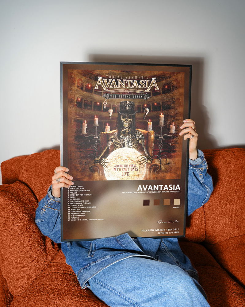 Music poster: Avantasia - The Flying Opera Around The World In Twenty Days Live