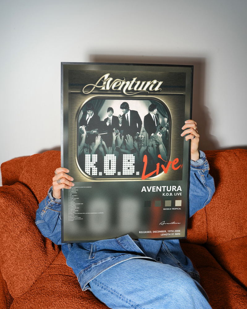 Music poster: Aventura - KOB Live