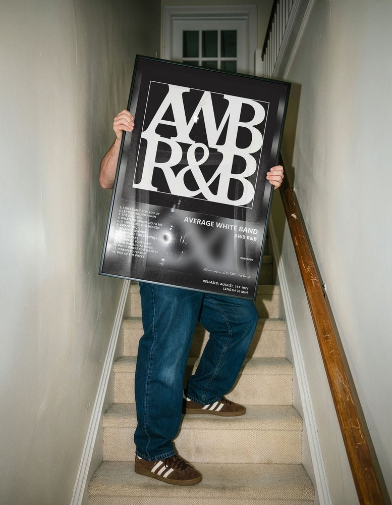 Music poster: Average White Band - AWB RB