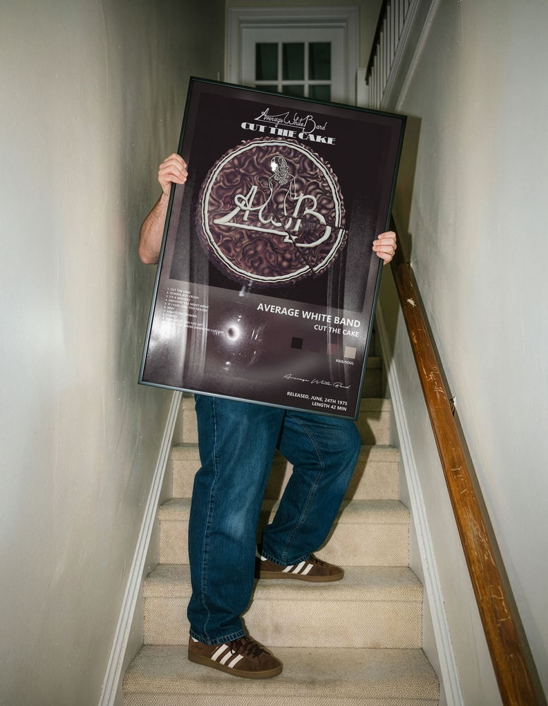 Music poster: Average White Band - Cut the Cake