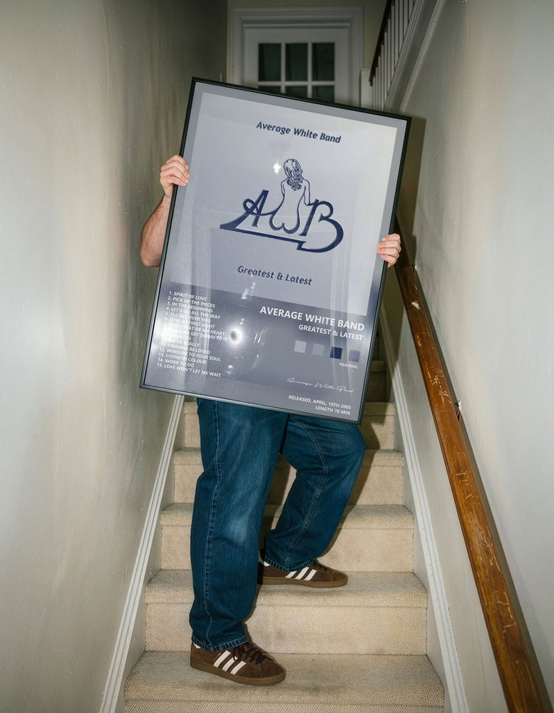 Music poster: Average White Band - Greatest Latest