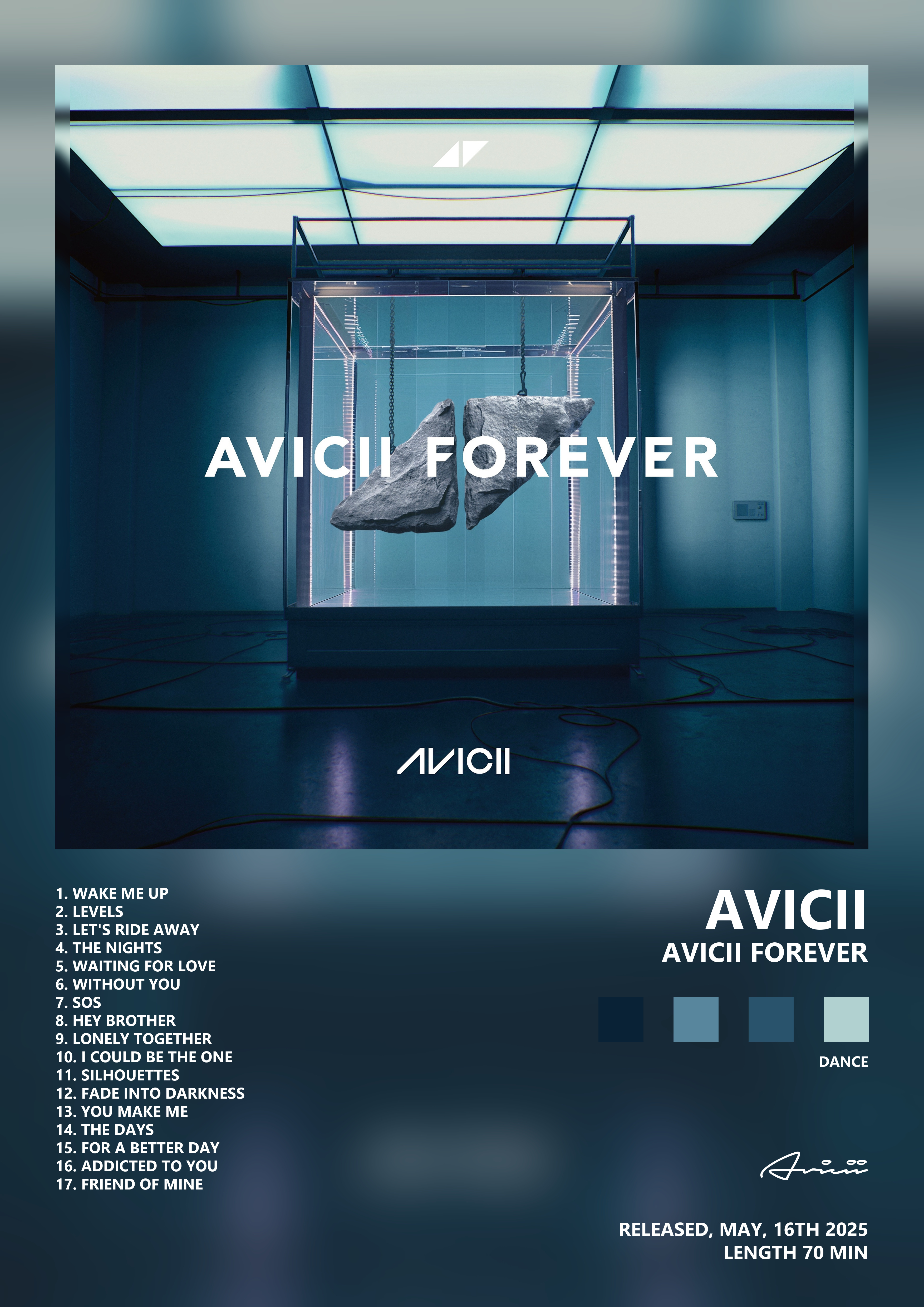 Music poster: Avicii - Avicii Forever