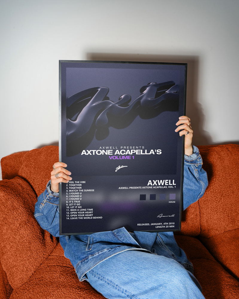 Music poster: Axwell - Axwell Presents Axtone Acapellas Vol 1