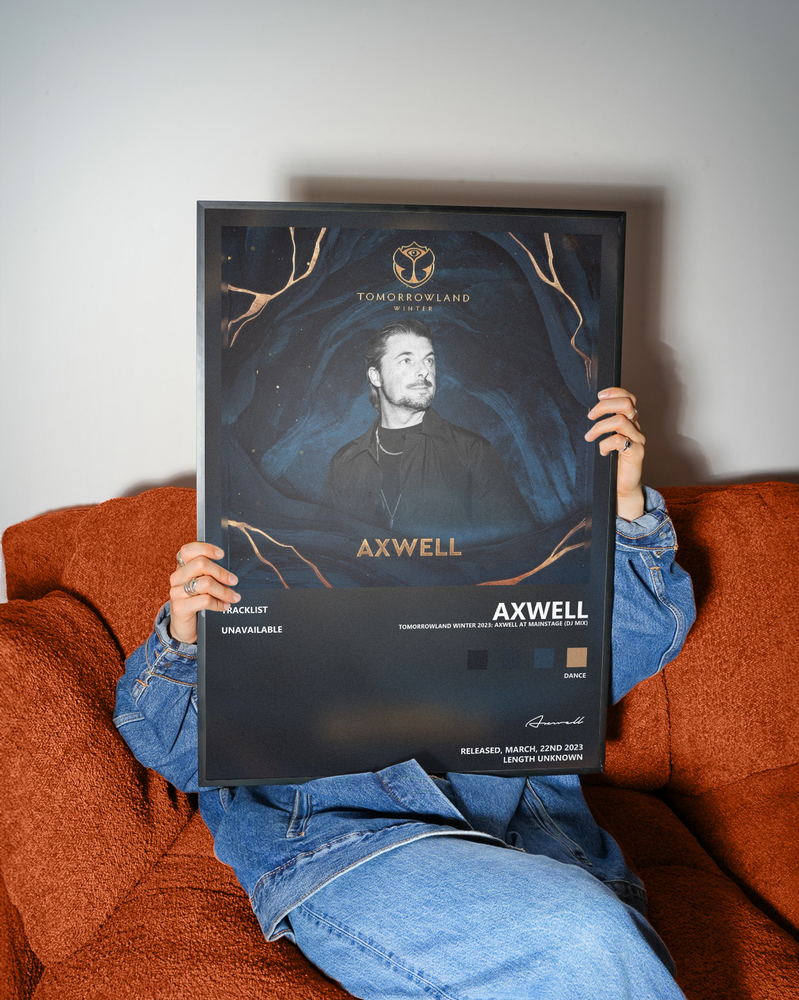 Music poster: Axwell - Tomorrowland Winter 2023 Axwell at Mainstage DJ Mix