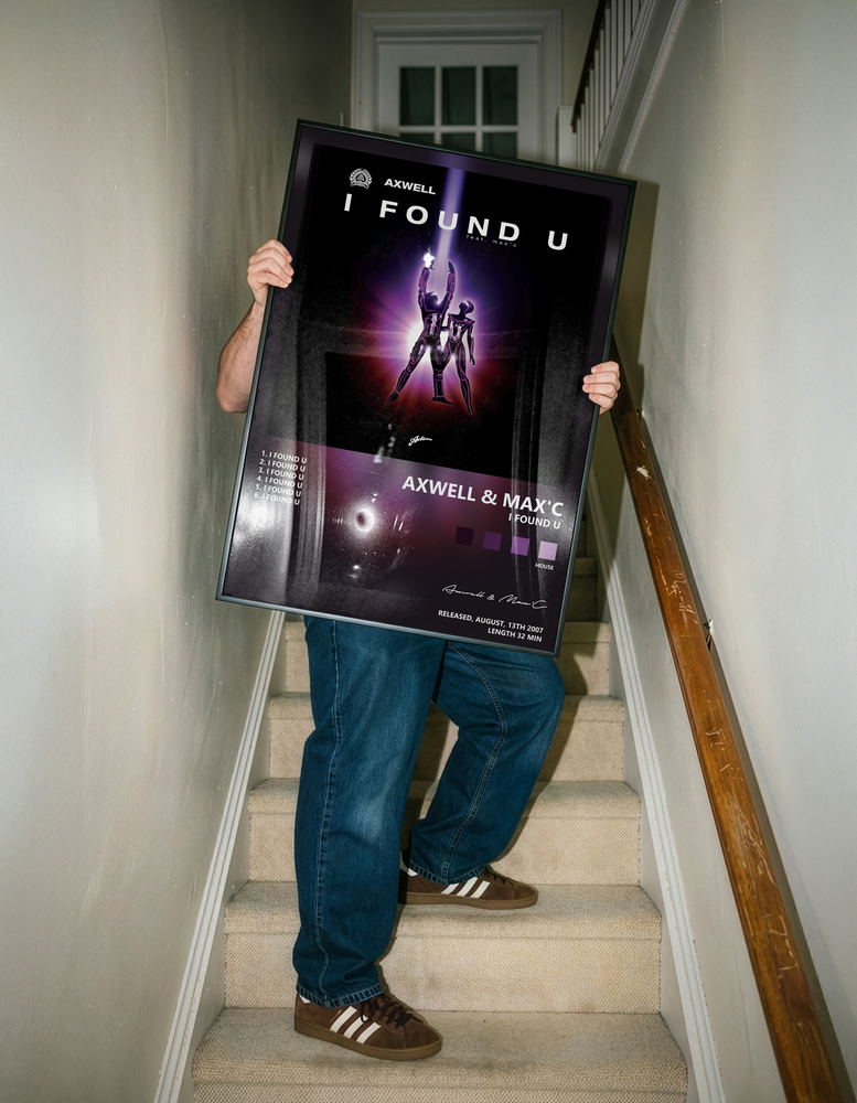 Music poster: Axwell MaxC - I Found U