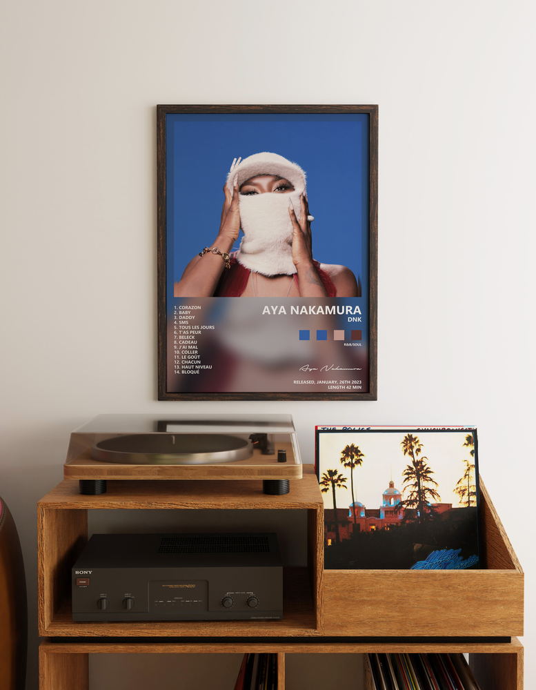 Music poster: Aya Nakamura - DNK
