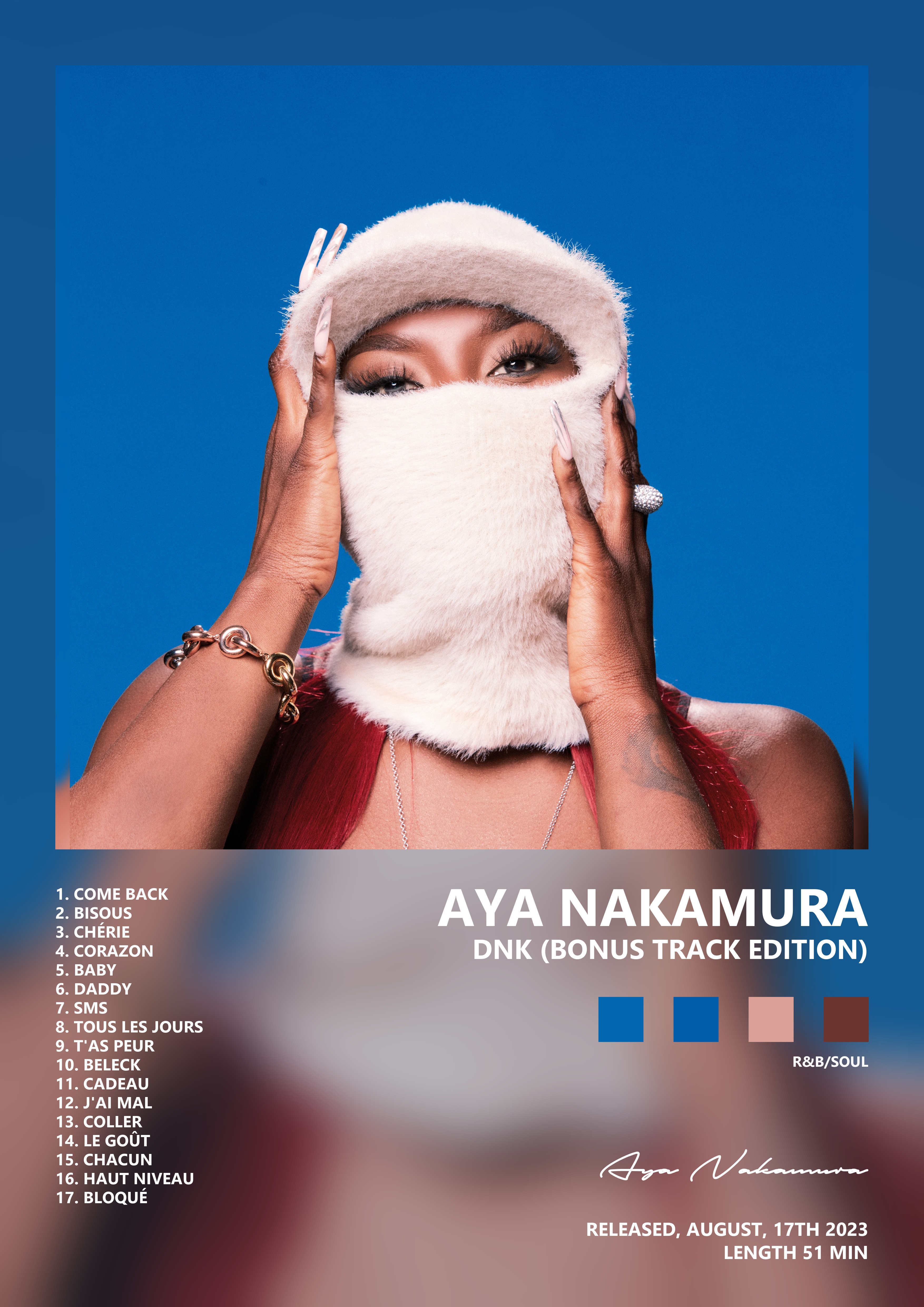 Music poster: Aya Nakamura - DNK Bonus Track Edition