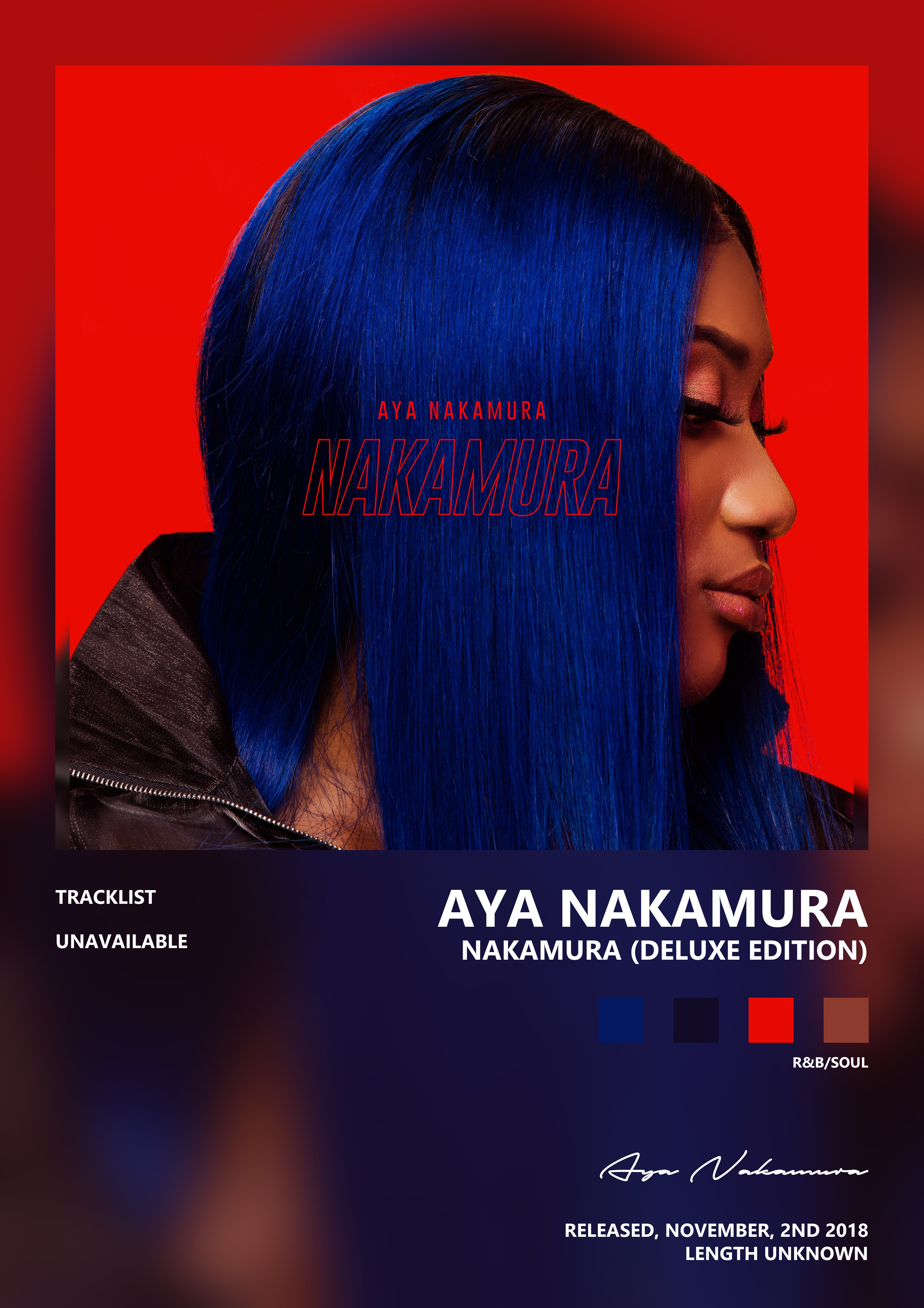 Music poster: Aya Nakamura - NAKAMURA Deluxe Edition
