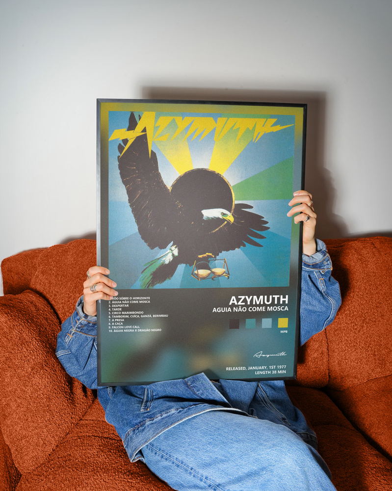 Music poster: Azymuth - Aguia Não Come Mosca