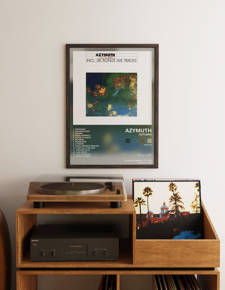 Music poster: Azymuth - Outubro