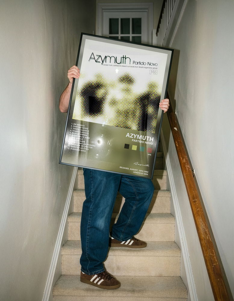 Music poster: Azymuth - Partido Novo