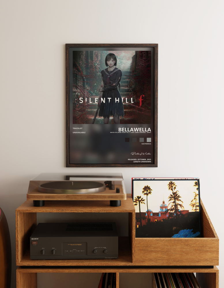 Music poster: BellaWella - Mayoi Uta From Silent Hill F feat Akira Yamaoka - Single