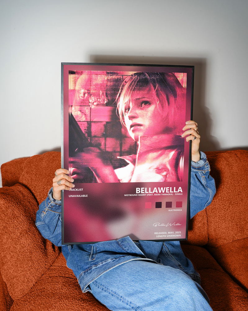 Music poster: BellaWella - Mistbound Regret feat Akira Yamaoka - Single