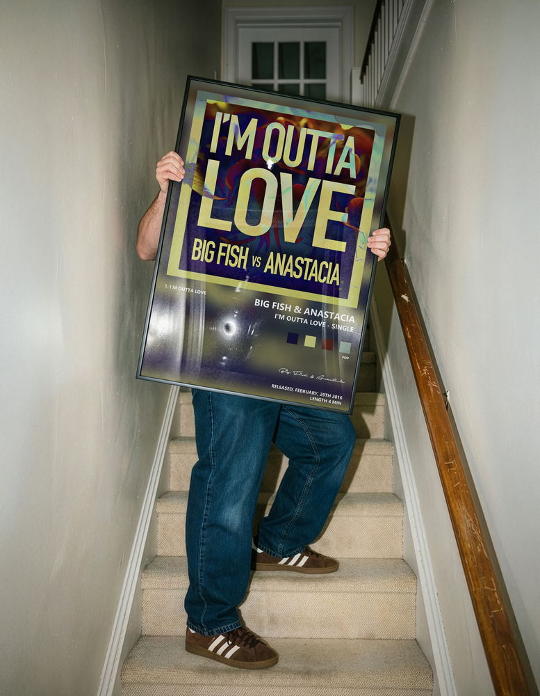 Music poster: Big Fish Anastacia - Im Outta Love - Single
