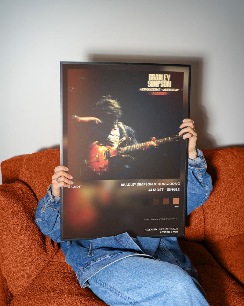 Music poster: Bradley Simpson HONGJOONG - Almost - Single