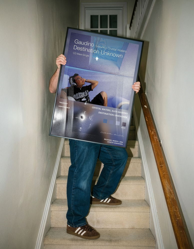 Music poster: Crystal Waters Alex Gaudino - Destination Unknown
