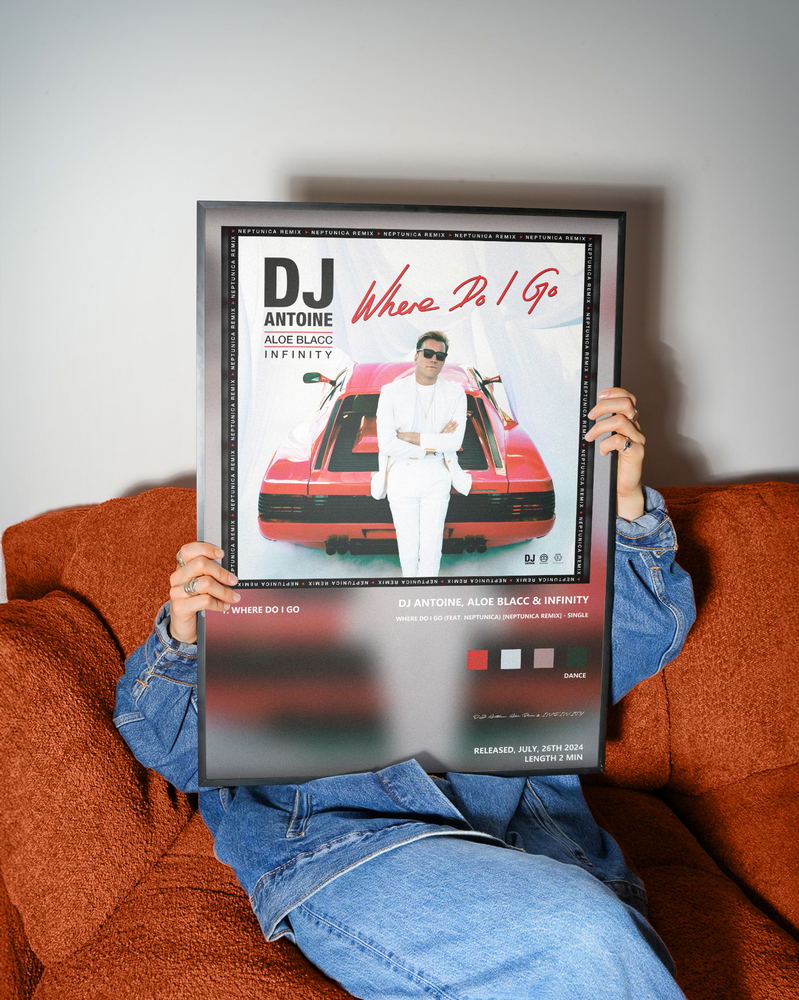 Music poster: DJ Antoine Aloe Blacc INFINITY - Where Do I Go feat Neptunica Neptunica Remix - Single