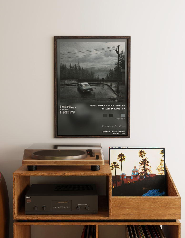 Music poster: Daniel Welch Akira Yamaoka - Restless Dreams - EP